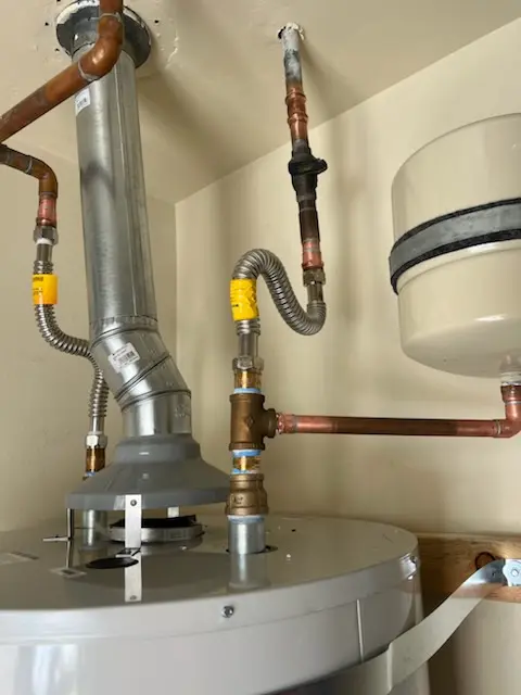 Water heater installation and plumbing repair in Lewiston